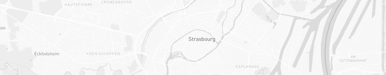 Carte de Strasbourg