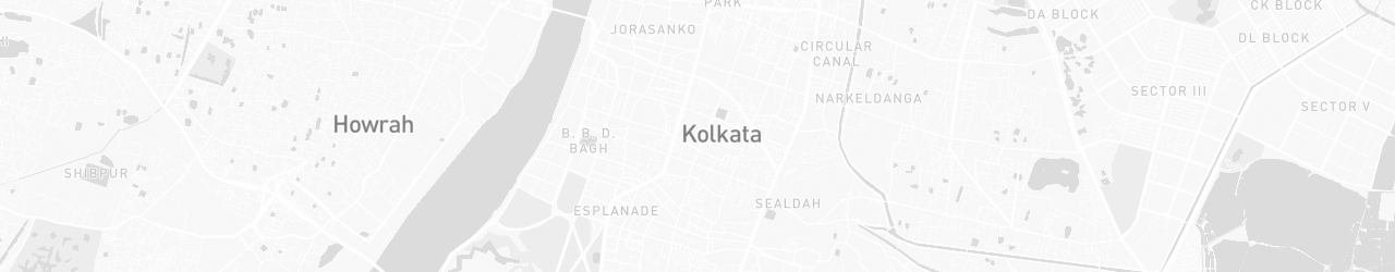 Map of Calcutta