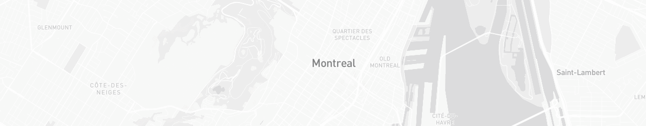 Map of Montréal
